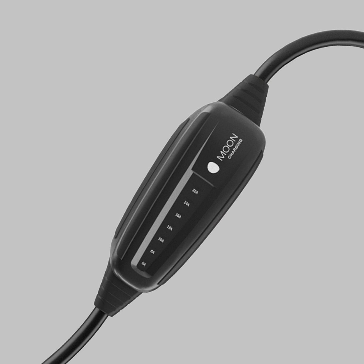 Close-up of a display of a POWER2Go cable