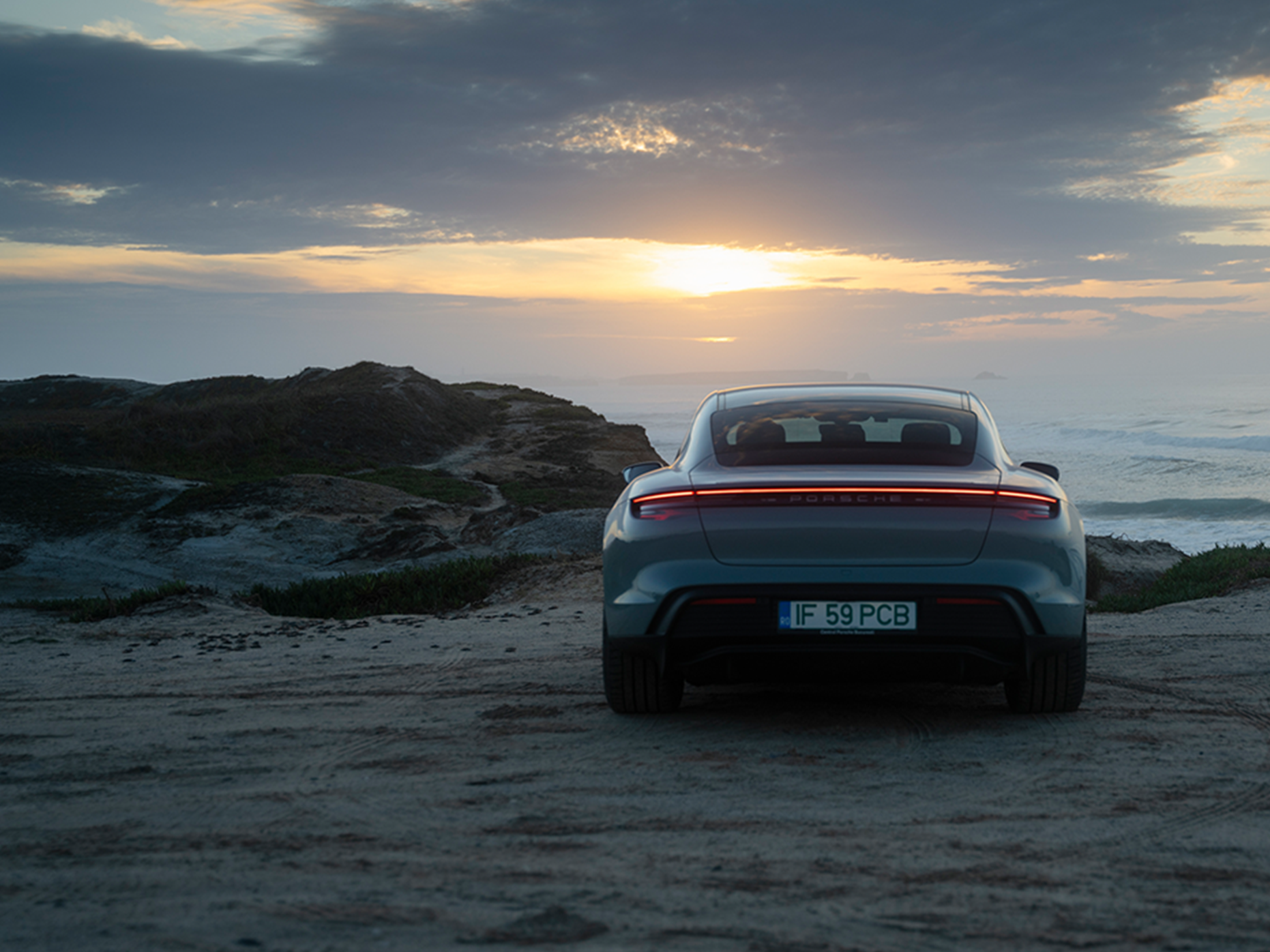 Car on the beach