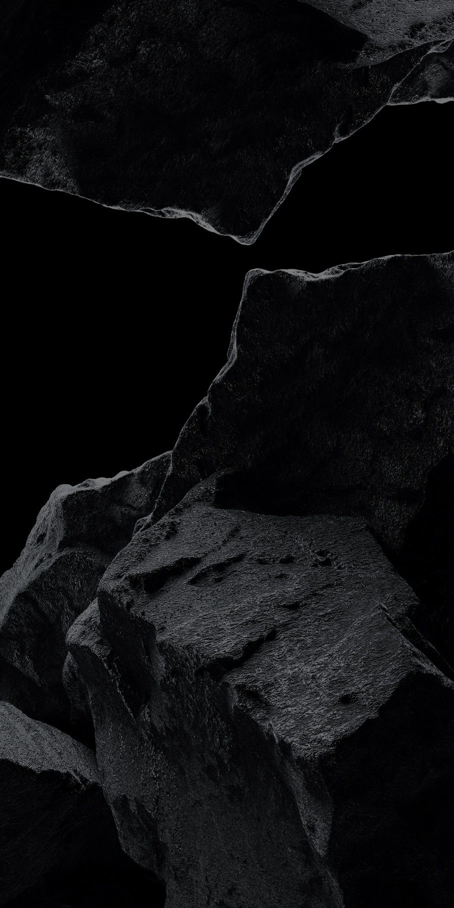 Dark boulders