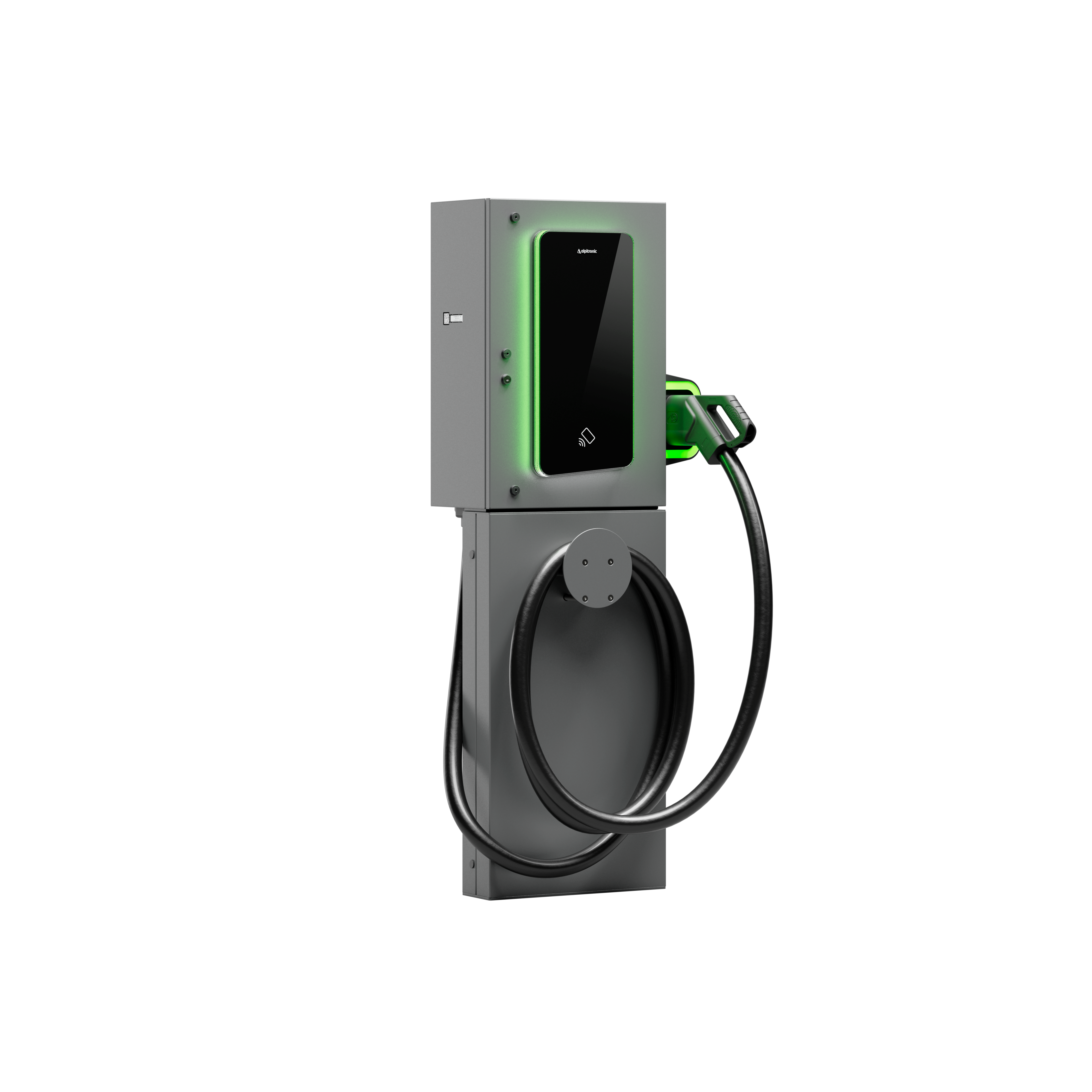 Megawatt Charger POWER Charger HYC 1000 DP Dispenser Mid Product DFR Pedestal