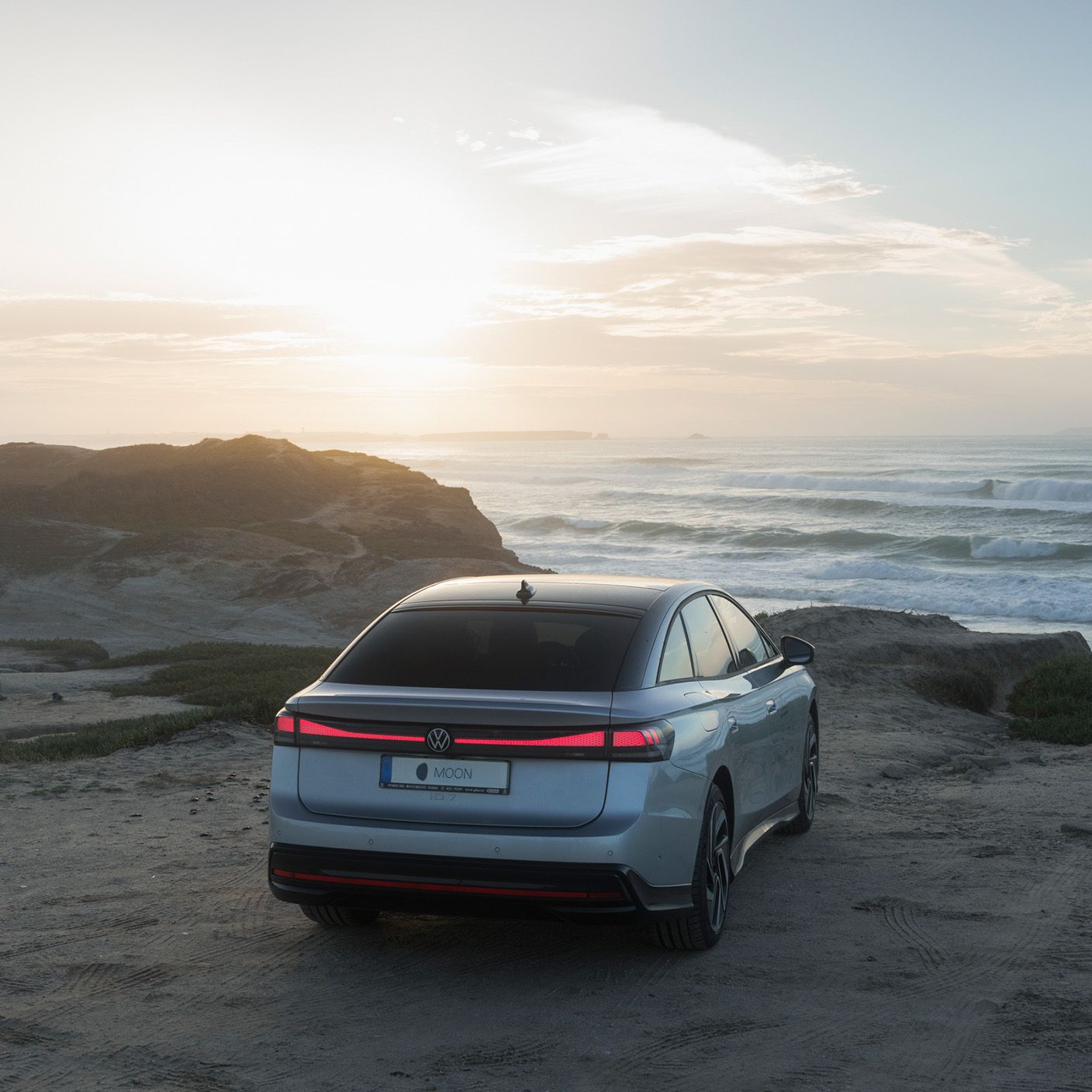 Car on the beach