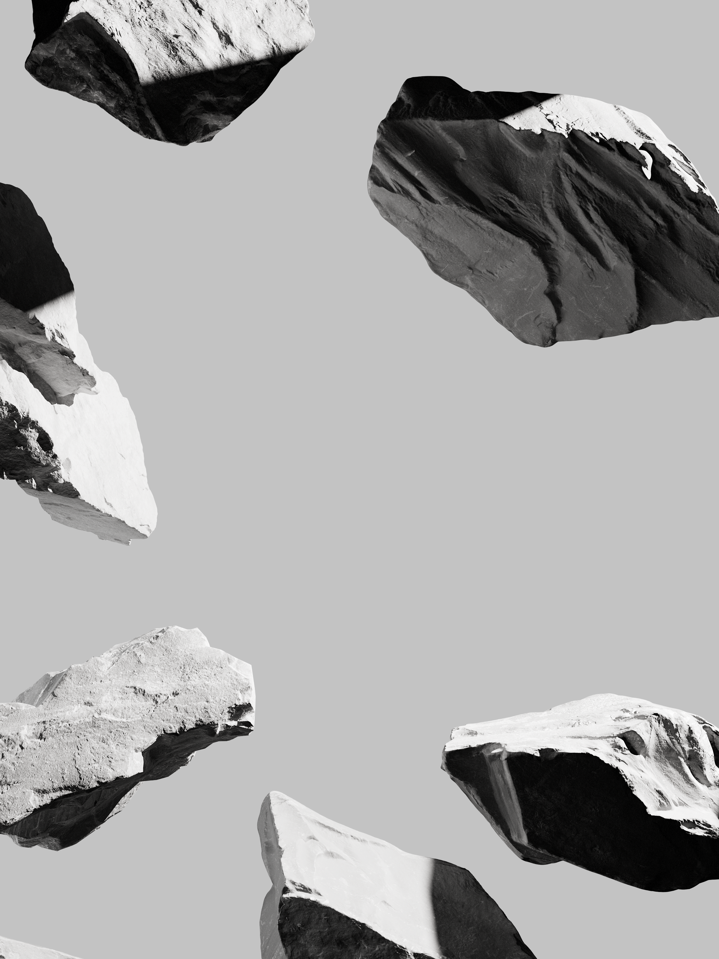 Flying boulders