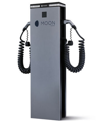 MOON POWER  AC Charging station Public energised by Hardy Barth