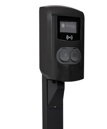 MOON Pro-Line Double with a stand, dark grey colour, from Alfen