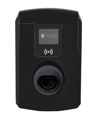 Wallbox MOON Pro-Line Single Grey colour, from Alfen