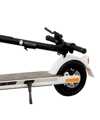 E-Scooter zusammengeklappt MOON Alpha Two