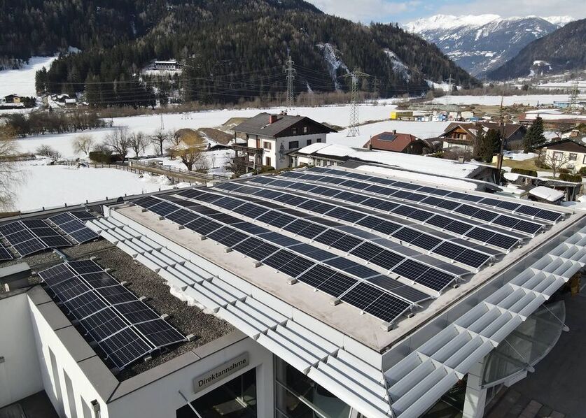 Photovoltaic project - Obervelllach car dealership