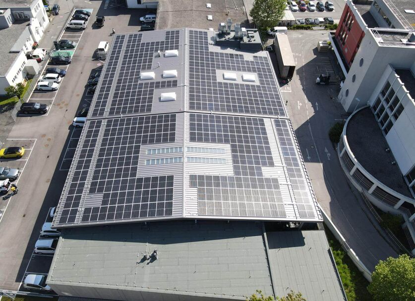 Photovoltaic in Spittal in Car Dealership Staber