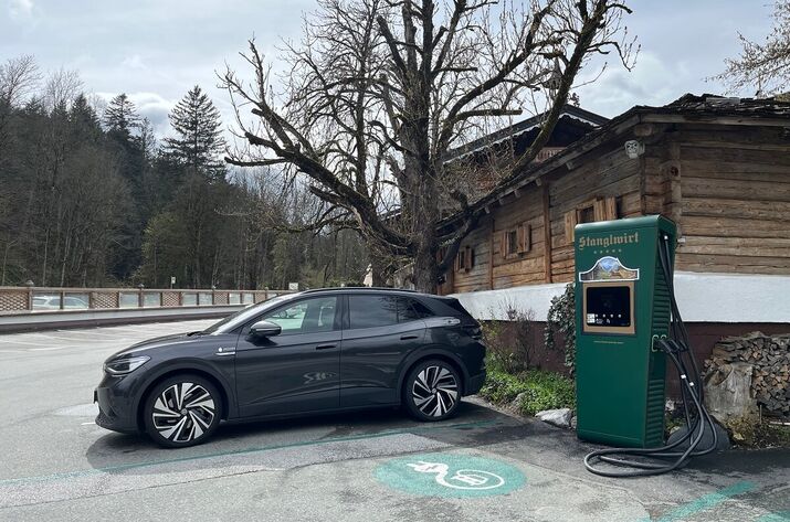 A Hypercharger at the Hotel and Restaurant Stanglwirt
